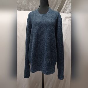 NWT American Eagle Cozy Cabin Brushed Sweater Size Medium In Tidal Blue